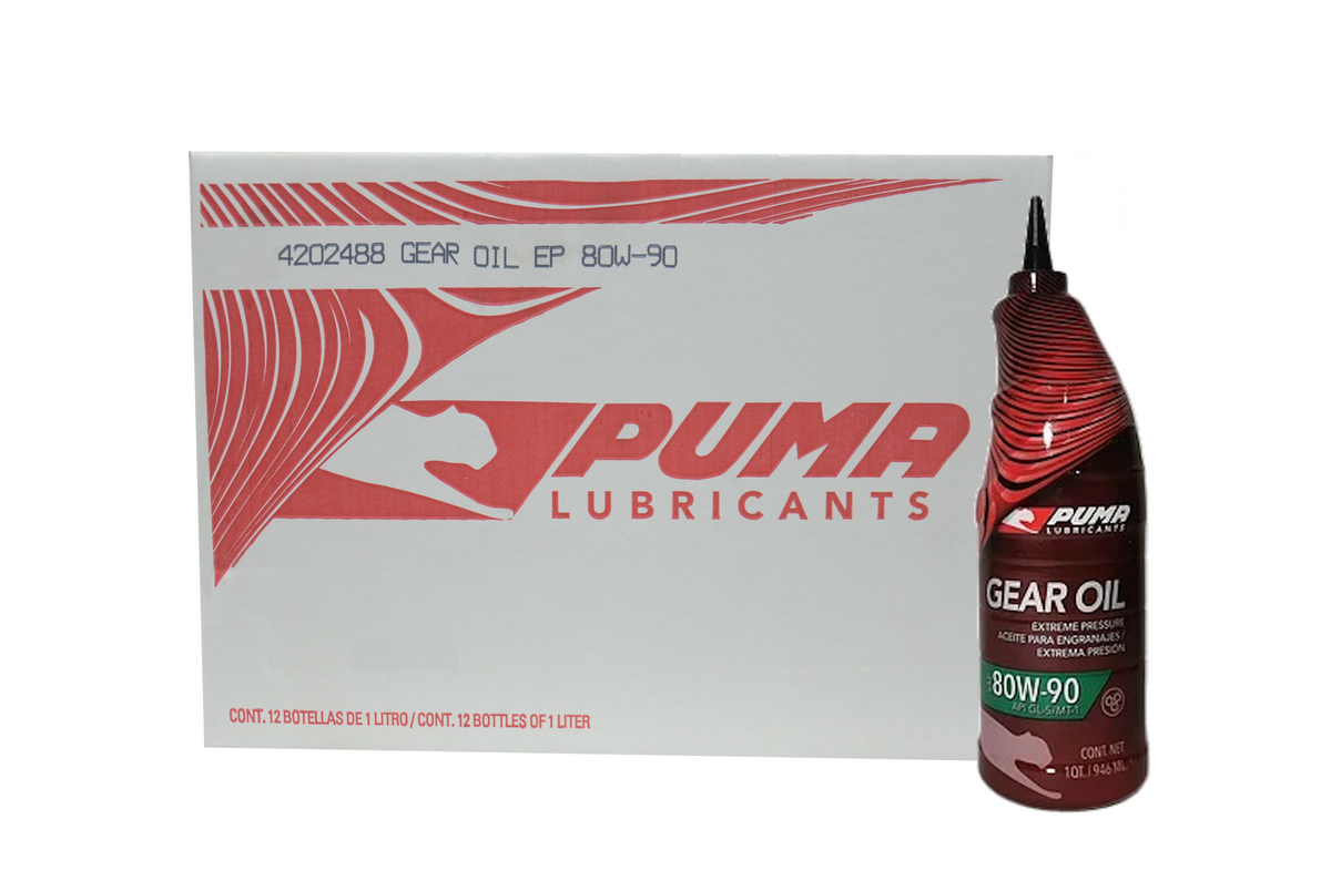 PUMA GEAR OIL EP 80W90 GL5 Caja 12 x 1 L