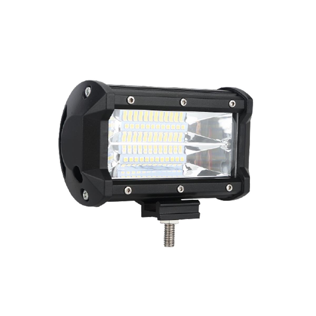 BARRA DE LED DE 36 WATTS CON DISPLAY 3030 SMD ILUMINACIÓN - 13.5 CM DE LARGO COLOR BLANCO - CARCAZA DE ALUMINIO - HAZ DE LUZ SPOT