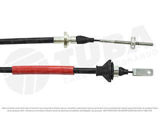 CABLES DE EMBRAGUE LIVIANOS TOYOTA ETIOS 1.5 16V 12/.. LARGO 1150 MM_