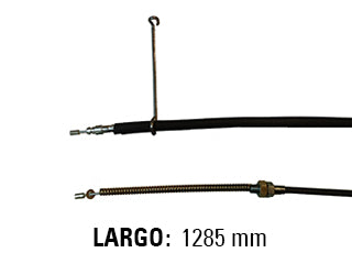 CABLES FRENO DE MANO PESADOS FORD F350/F4000  99/12 FRENO TRASERO DERECHO - LARGO 1285 MM - FREMEC 4608_