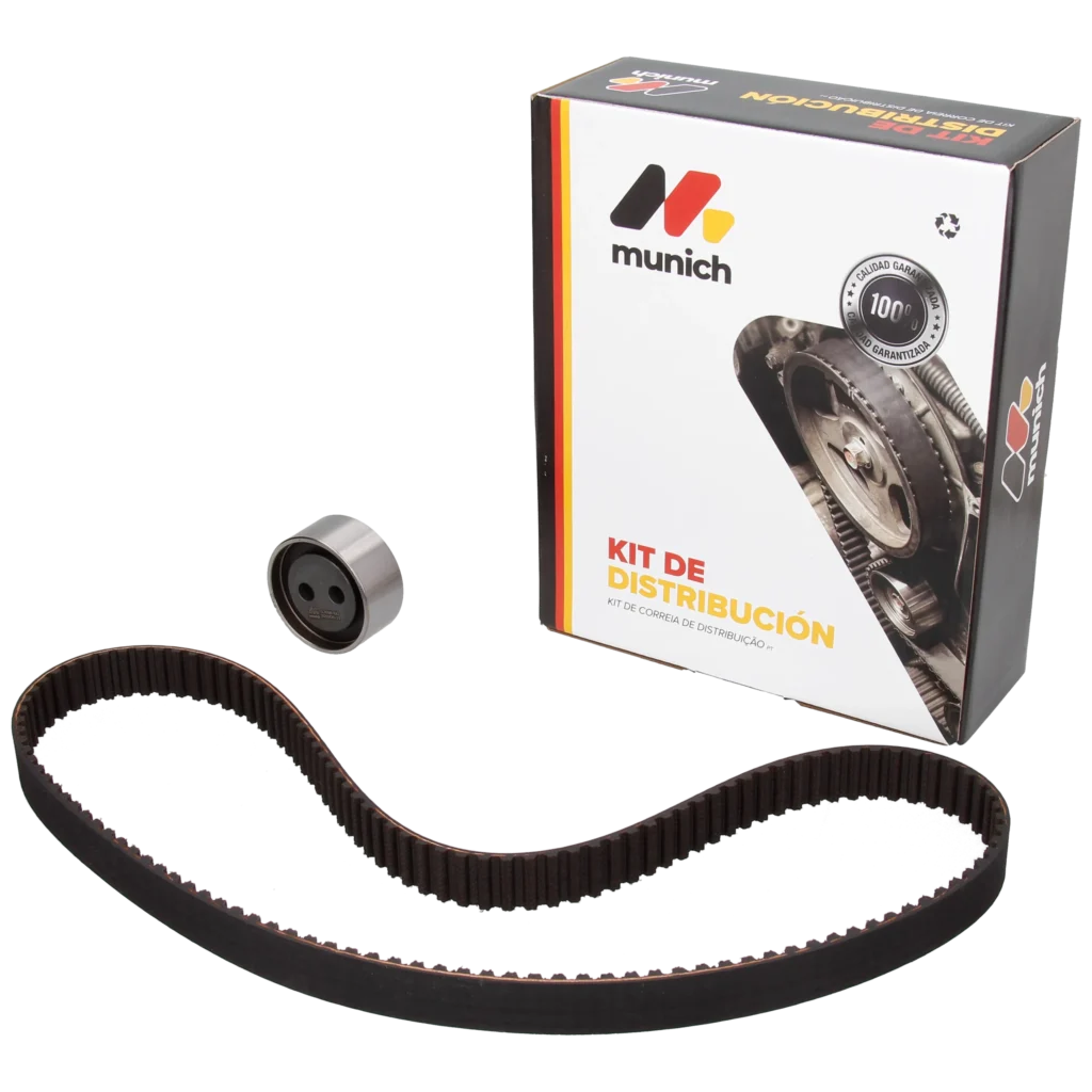 KIT DE DISTRIBUCION MUNICH 129X22B FIAT (1.3/1.4 8V FIRE) - FIAT FIORINO F2 / FIAT PALIO F2 / FIAT SIENA F2 Y 5 MÁS