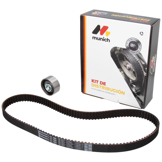 KIT DE DISTRIBUCION MUNICH 129X22A FIAT (1.4 8V EVO/FIRE) - FIAT 500 / FIAT FIORINO (XMF) / FIAT FIORINO F2 Y 18 MÁS