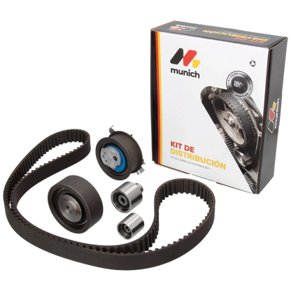 KIT DE DISTRIBUCION MUNICH 160X25 VW (CLCA/CLCB/CNEA) - VOLKSWAGEN AMAROK F1 / VOLKSWAGEN PASSAT B7 / VOLKSWAGEN PASSAT B8 Y 3 MÁS