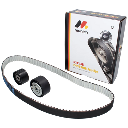 KIT DE DISTRIBUCION MUNICH 126X27 REN.(F4R) - RENAULT DUSTER F1-I / RENAULT DUSTER F1-II / RENAULT DUSTER OROCH F1 Y 2 MÁS
