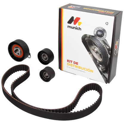 KIT DE DISTRIBUCION MUNICH 131X25.4 FORD (ZETEC 1.6/1.8/2.0) - FORD ESCORT MK5 / FORD ESCORT MK6 / FORD MONDEO MK1 Y 1 MÁS