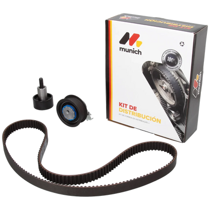 KIT DE DISTRIBUCION MUNICH 163X20 VW (CWSA/CZE/CWR) - AUDI A3 / VOLKSWAGEN CROSS UP! / VOLKSWAGEN CROSSFOX G2 Y 13 MÁS