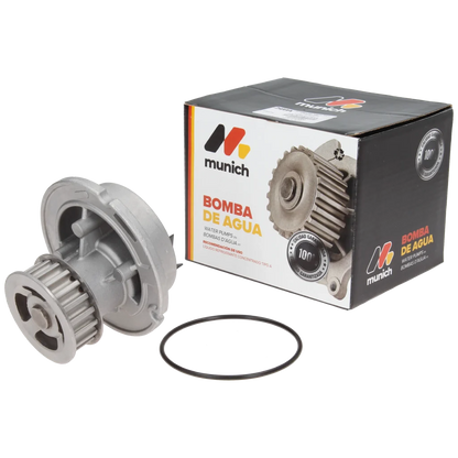 BOMBA DE AGUA MUNICH FIAT (1V0/X3/7Z0) - CHEVROLET COBALT F1 / CHEVROLET CORSA II / FIAT IDEA F1 Y 11 MÁS