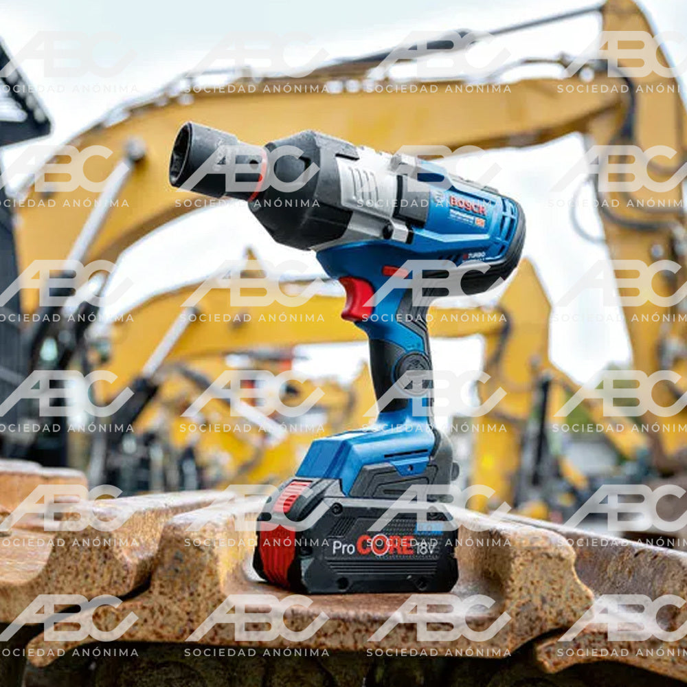 ATORNILLADOR DE IMPACTO A BATERÍA MÁXIMA POTENCIA DE 3/4" CON ELEVADO PAR DE GIRO Y TECNOLOGÍA BOSCH 06019M10E0