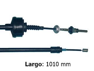 CABLES DE EMBRAGUE LIVIANOS RENAULT 9/11 81/.. REFORMA CON REGISTRO - CABLE PLASTIFICADO - LARGO 1110 MM - FREMEC 3513_