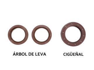 RETENES DE DISTRIBUCION KITS PEUGEOT/CITROEN 2.0 16V XU10J4/XU10J4L/XU10J4Z RETENES CIGUENAL Y ARBOLES DE LEVAS_