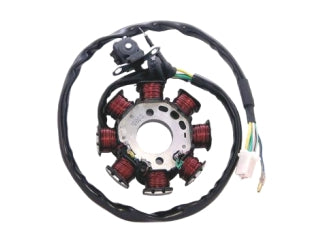 ESTATORES / BOBINAS MOTOS HONDA BIZ ES BRASIL 125 ESTATOR 8 POLOS CON CONEXION A MASA_