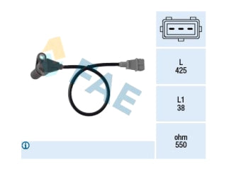SENSORES DE ROTACION RPM CHEVROLET AVEO 1.4-1.6_