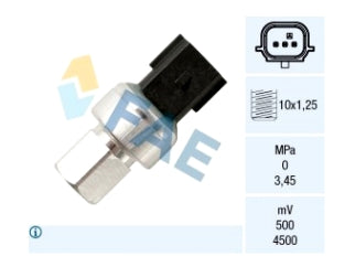 PRESOSTATO - BULBO DE PRESION AIRE ACONDICIONADO FORD FIESTA/ECOSPORT/FOCUS/MONDEO/GALAXY/KUGA/TRANSIT_