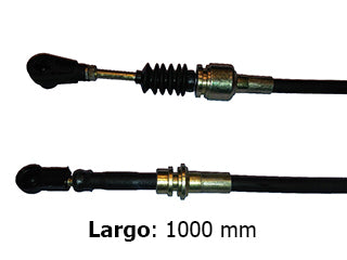 CABLES CAMBIOS - SELECTORA DE CAJA LIVIANOS FIAT UNO/DUNA/FIORINO CARGO 1.3 8V MPI SELECCION - LARGO 1000 MM_