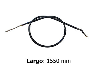 CABLES FRENO DE MANO LIVIANOS FIAT PALIO ADVENTURE 1.6 16V 01/04-1.8 8V 05/.. FRENO TRASERO IZQUIERDO - LARGO 1550 MM_