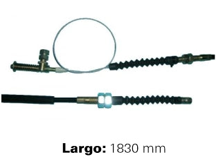 CABLES DE ACELERADOR PESADOS FORD CARGO 1730/1831/2425/2625/2631/3520/3530 MOTOR CU MMINS LARGO 1830 MM_