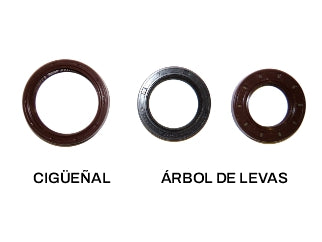 RETENES DE DISTRIBUCION KITS RENAULT 2.0 16V F4R RETENES CIGUENAL Y ARBOLES DE LEVAS_
