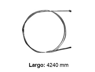 CABLES FRENO DE MANO LIVIANOS CHEVROLET D40 97/.. FRENO INTERMEDIO - LARGO 4240 MM - FREMEC 3317_