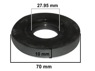 RETENES DIFERENCIAL Y CAJA LIVIANOS RENAULT LOGAN/SANDERO/SYMBOL/CLIO II/MEGANE RETEN CAJA DE VEL. SALIDA SEMIEJE 27.95X70.00X10.00 MM_