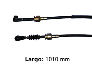 CABLES CAMBIOS - SELECTORA DE CAJA LIVIANOS FIAT PALIO/SIENA/STRADA 1.3 16V MPI-1.4 8V MPI FIRE 01/.. SELECCION - ROTULA CHICA - LARGO 1010 MM -