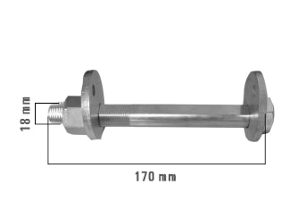 BULONES CORRECTORES DE COMBA DODGE RAM 1500 EJE PARRILLA INFERIOR COMPLETO CON REGULADORES_