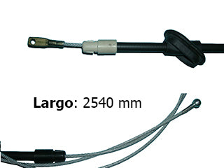 CABLES FRENO DE MANO LIVIANOS MERCEDES BENZ SPRINTER 415-515 CDI W906 12/.. / VW CRAFTER CHASIS 4325MM-TRAMO DELANTERO-L: 2540MM -