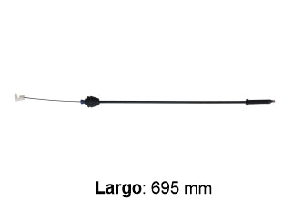 CABLES DE ACELERADOR LIVIANOS RENAULT CLIO/KANGOO 1.2 98/.. LARGO 695 MM - FREMEC 3066_