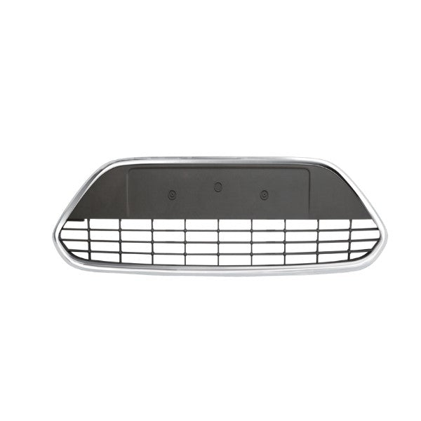 REJILLA/GRILLA CENTRAL RETOV INFERIOR PARAGOLPE CENTRAL CROMADO - FORD FOCUS MK2 08/13