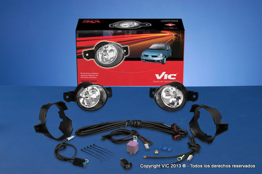 FARO AUXILIAR VIC KIT CON SOPORTE (1800) - RENAULT CLIO III F1 / RENAULT CLIO III F2 / RENAULT LAGUNA II F1 Y 1 MÁS