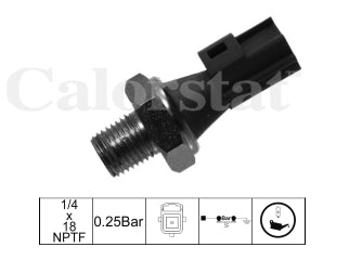 BULBOS DE PRESION DE ACEITE FORD FIESTA/FOCUS/MONDEO/S-MAX/TRANSIT / ALFA ROMEO GTV / MAZDA MX5 0.25BAR_