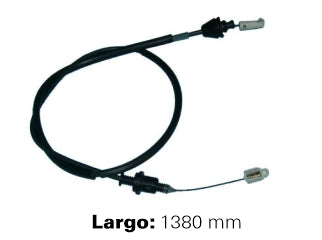 CABLES DE ACELERADOR LIVIANOS RENAULT KANGOO 1.6 90CV LARGO 1380 MM_