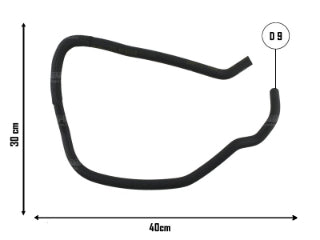 MANGUERAS Y TUBOS DE REFRIGERACION-CALEFACCION FORD RANGER II 3.2 TURBO DIESEL-20V-PUMA 2012/2019