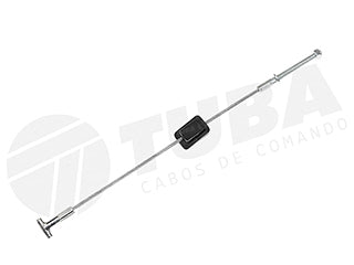 CABLES FRENO DE MANO LIVIANOS FORD FIESTA/COURIER 96/01/KA ../96 CABLE ENSAMBLE FRONTAL-PALANCA - LARGO 315 MM_