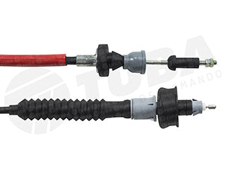 CABLES DE EMBRAGUE LIVIANOS PEUGEOT 207 MOTOR 1.4 TU3JP / 1.6 TU5JP - SEM CONTRAPESO - REGULAGEM AUTOMATICA 08...13 // OEM 2150C