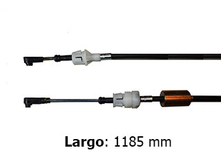CABLES CAMBIOS - SELECTORA DE CAJA LIVIANOS FIAT PALIO 326/SIENA 1.4 8V MPI FIRE 17/.. CAJA C514 SELECCION - LARGO 1185 MM_