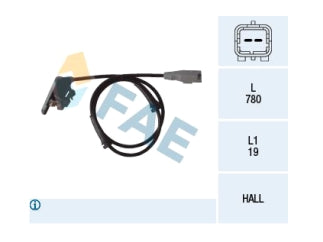 SENSORES DE ABS PEUGEOT 307 / CITROEN C4 1.6 16V-1.6 HDI-2.0 16V-2.0 HDI TRASERO AMBOS LADOS_
