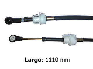 CABLES CAMBIOS - SELECTORA DE CAJA LIVIANOS FIAT PUNTO 1.4 8V 07/12 SELECCION - LARGO 1110 MM_