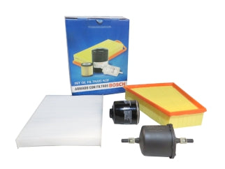 KIT FILTROS VOLKSWAGEN SURAN 06/../FOX 08/../CROSS FOX 08/.. MOTOR 1.6 EA111 BAH_