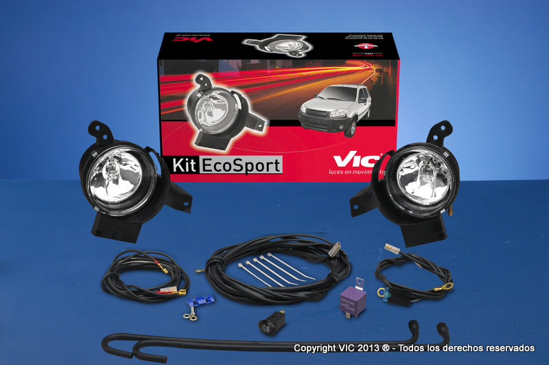 FARO AUXILIAR VIC KIT (2200) - FORD ECOSPORT II 07/13