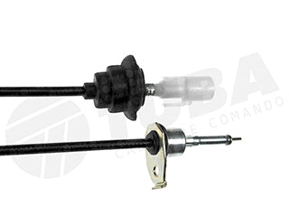 CABLES VELOCIMETRO LIVIANOS FORD ESCORT/ORION 1.8 AP 89/92 LARGO 1040 MM - CON GUARDAPOLVO ACOPLE ORIGINAL Y BULBO_