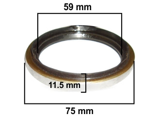 RETENES DE RUEDA LIVIANOS ISUZU-NBR-59.00X75.00X9.0/11.5-A 103-L_