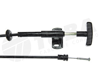 CABLES APERTURA CAPOT LIVIANOS CHEVROLET PICK UP/CAMION CON MANIJA - LARGO 1970 MM_