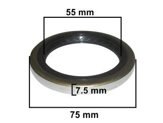 RETENES DE RUEDA LIVIANOS MERCEDES BENZ-NBR-55.00X75.00X7.50-Mx-GIRO BIDI_