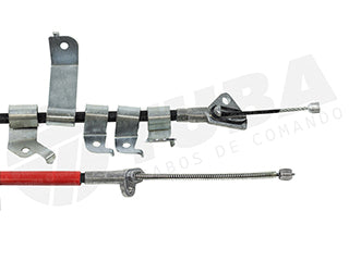 CABLES FRENO DE MANO LIVIANOS TOYOTA ETIOS 4 PUERTAS 12/.. FRENO TRASERO IZQUIERDO - LARGO 1675 MM_