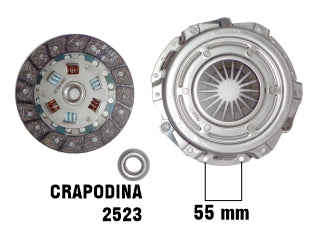 KIT DE EMBRAGUES LIVIANOS PEUGEOT 207 1.4 8V DIAMETRO 180MM - 18 ESTRIAS_