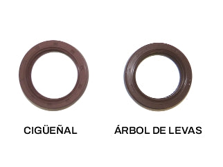 RETENES DE DISTRIBUCION KITS RENAULT 1.2 8V D7F RETENES CIGUENAL Y ARBOL DE LEVAS_