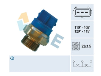 BULBOS TEMPERATURA ELECTROVENT CHEVROLET VECTRA 2.0-2.2 110-105/120-115_
