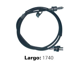 CABLES VELOCIMETRO LIVIANOS FORD F100/F150/F250/F350/F600/F1000 81/84 BULBO Y ACOPLE ORIGINAL - LARGO 1740 MM - FREMEC 1216_