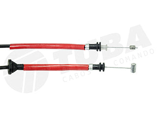 CABLES APERTURA CAPOT LIVIANOS FORD ESCORT 94/96/ORION 93/.. / VOLKSWAGEN POINTER 93/.. SIN MANIJA - LARGO 1920 MM_