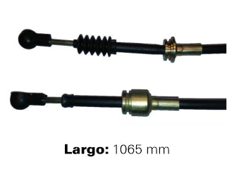 CABLES CAMBIOS - SELECTORA DE CAJA LIVIANOS PEUGEOT BOXER / CITROEN JUMPER / FIAT DUCATO 2.5D-2.8TDI 95/98 CAJA ME-ENGANCHE-ROTULA GRANDE-L:1065